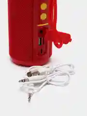 Красный портативная беспроводная колонка Borofone BR15, bluetooth