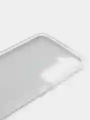 Серебряный силиконовый усиленный чехол Samsung S22, с блестками