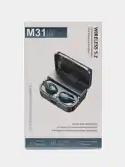 Красный беспроводные вакуумные наушники, bluetooth 5.2