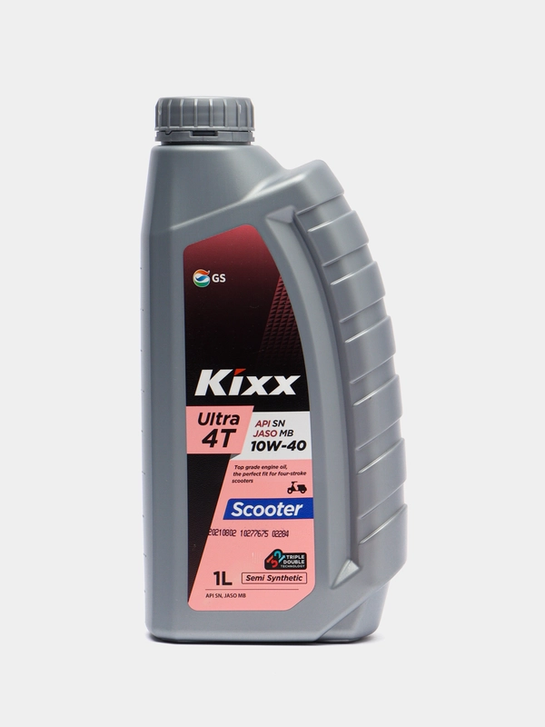 Масло моторное для 4х такт. дв. Kixx Ultra 4T Scooter SN/MB 10W-40 /1л  п/синт
