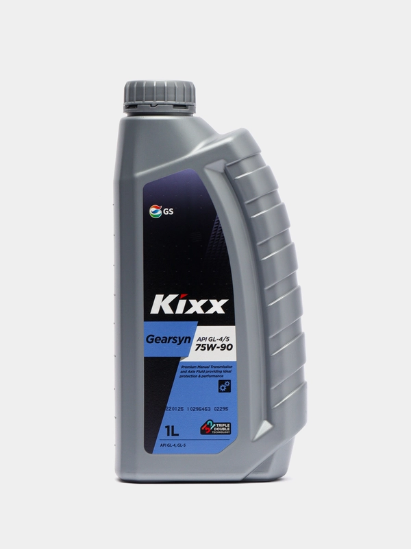 Масло трансмиссионное Kixx Gearsyn, синтетическое, GL-4/5, 75W-90, 1 л