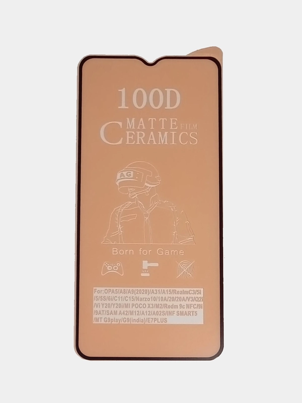Защитная пленка керамическая матовая 9D REALME NOTE 50