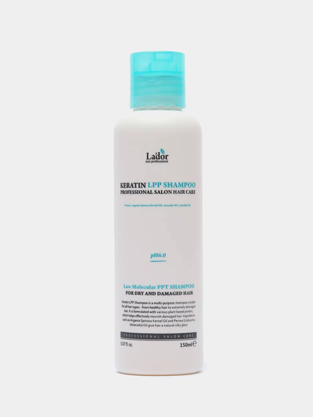Шампунь Lador Keratin LPP, бессульфатный, кератиновый