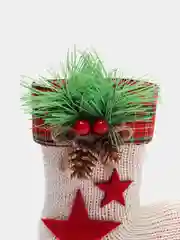 Носок для подарка новогодний