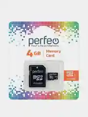 Карта памяти ТАЙВАНЬ Perfeo microSD 16/32/64/128GB Class10 micro SD микросд флешка