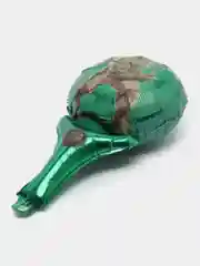 Зеленый шар фольгированный Супергерои / Мстители (Человек-паук,Железный человек, Халк) с ручкой