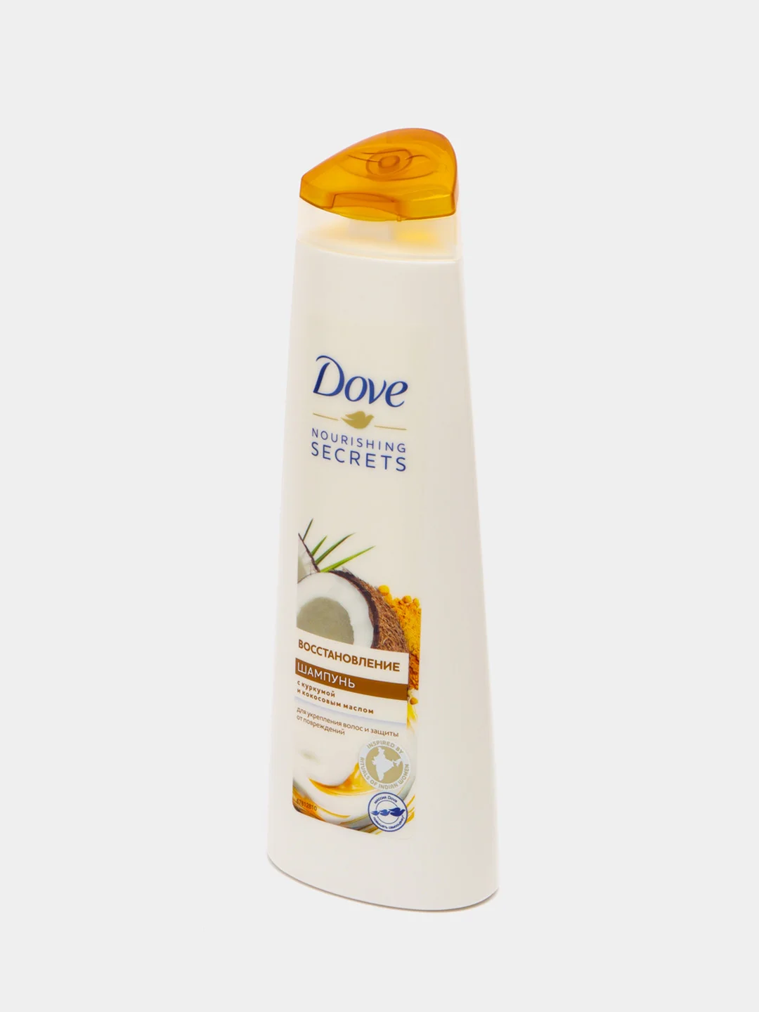 Шампунь Dove "Восстановление" с куркумой и кокосовым маслом, 380 мл