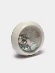 Серебряный блестки для ногтей