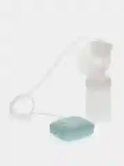 Голубой молокоотсос, электрический, с бутылкой, 150 мл