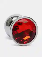 Красный анальная пробка, 3 размера