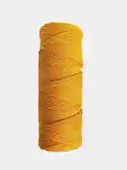 Желтый шнур полиэфирный 100м, 4мм