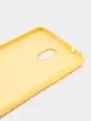 Желтый чехол силиконовый Silicone Cover Case для Nokia 3