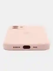 Бежевый меланж чехол для iPhone 13, 12, 11, XR, 7, 8, SE, 8+, 7+, 6s, 6, Pro, Max, силиконовый