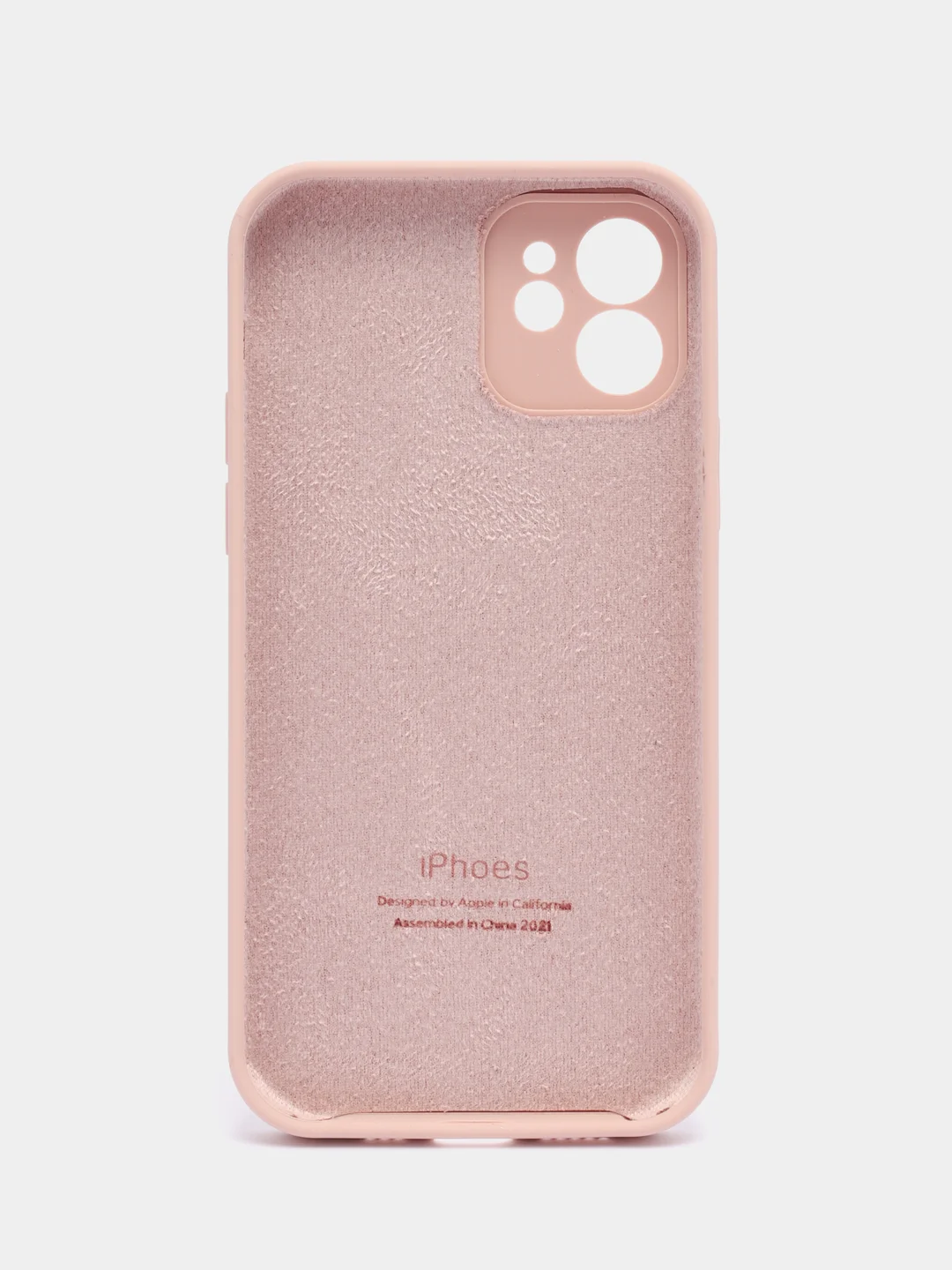 Бежевый меланж чехол для iPhone 13, 12, 11, XR, 7, 8, SE, 8+, 7+, 6s, 6, Pro, Max, силиконовый