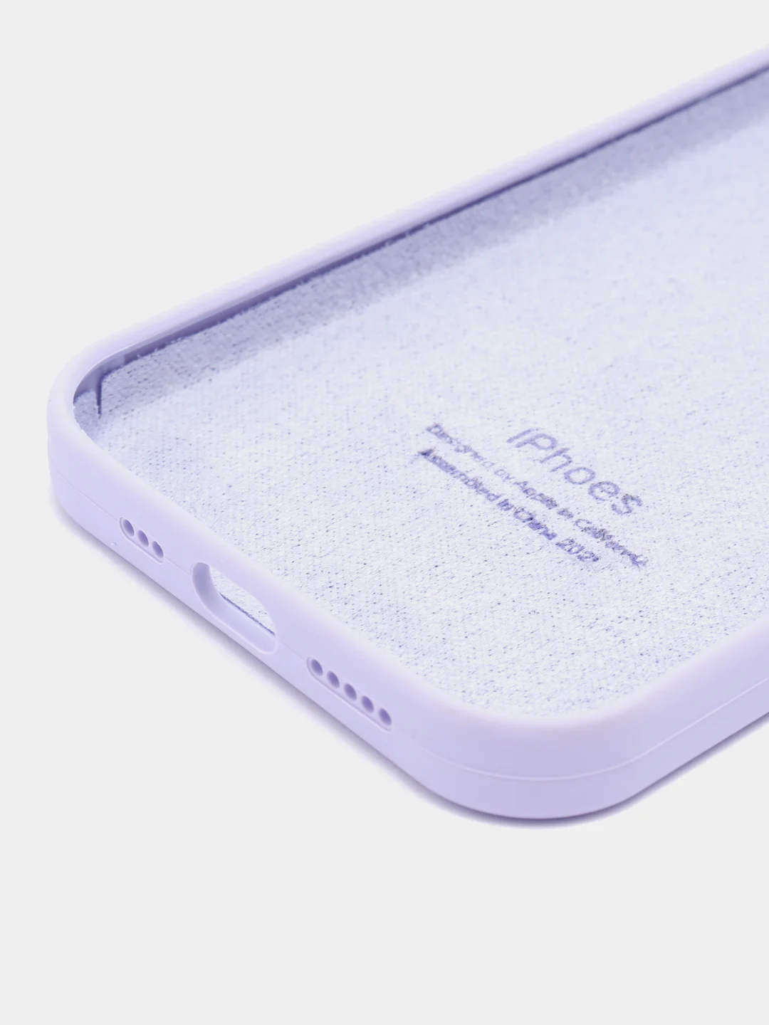 Лавандовый чехол для iPhone 13, 12, 11, XR, 7, 8, SE, 8+, 7+, 6s, 6, Pro, Max, силиконовый