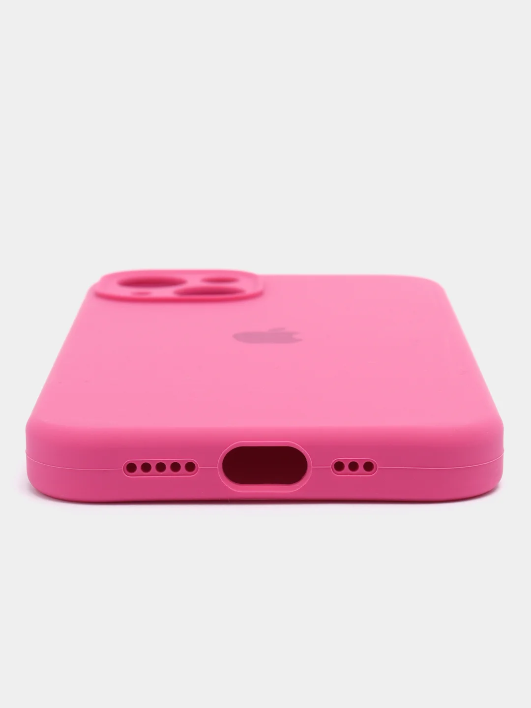 Фуксия чехол для iPhone 13, 12, 11, XR, 7, 8, SE, 8+, 7+, 6s, 6, Pro, Max, силиконовый