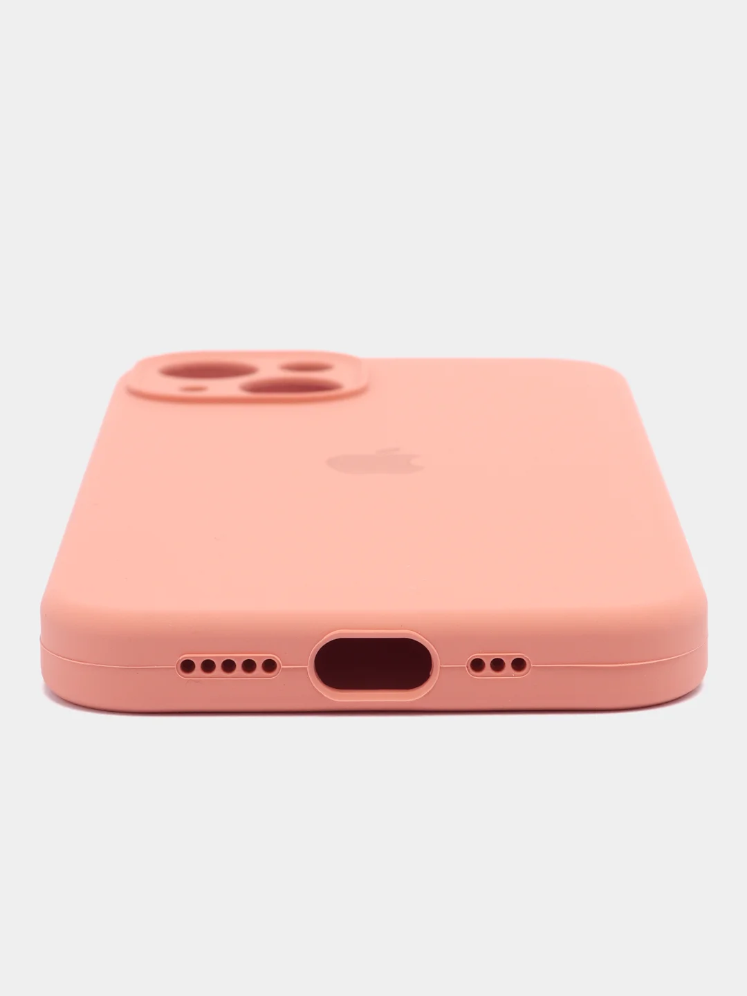 Коралловый меланж чехол для iPhone 13, 12, 11, XR, 7, 8, SE, 8+, 7+, 6s, 6, Pro, Max, силиконовый