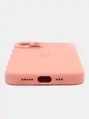 Коралловый меланж чехол для iPhone 13, 12, 11, XR, 7, 8, SE, 8+, 7+, 6s, 6, Pro, Max, силиконовый