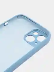 Синий чехол для iPhone 13, 12, 11, XR, 7, 8, SE, 8+, 7+, 6s, 6, Pro, Max, силиконовый