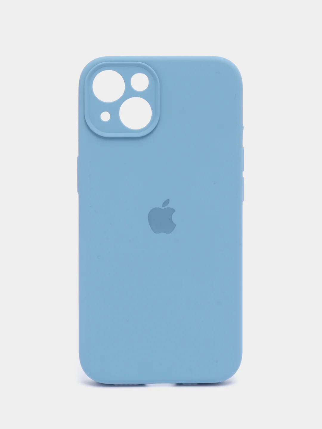 Синий чехол для iPhone 13, 12, 11, XR, 7, 8, SE, 8+, 7+, 6s, 6, Pro, Max, силиконовый