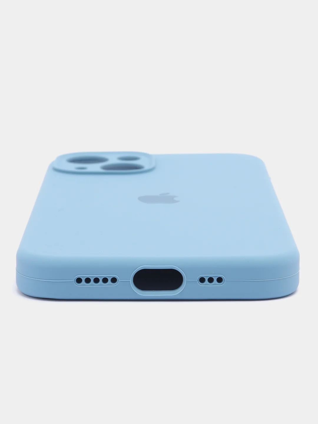 Синий чехол для iPhone 13, 12, 11, XR, 7, 8, SE, 8+, 7+, 6s, 6, Pro, Max, силиконовый
