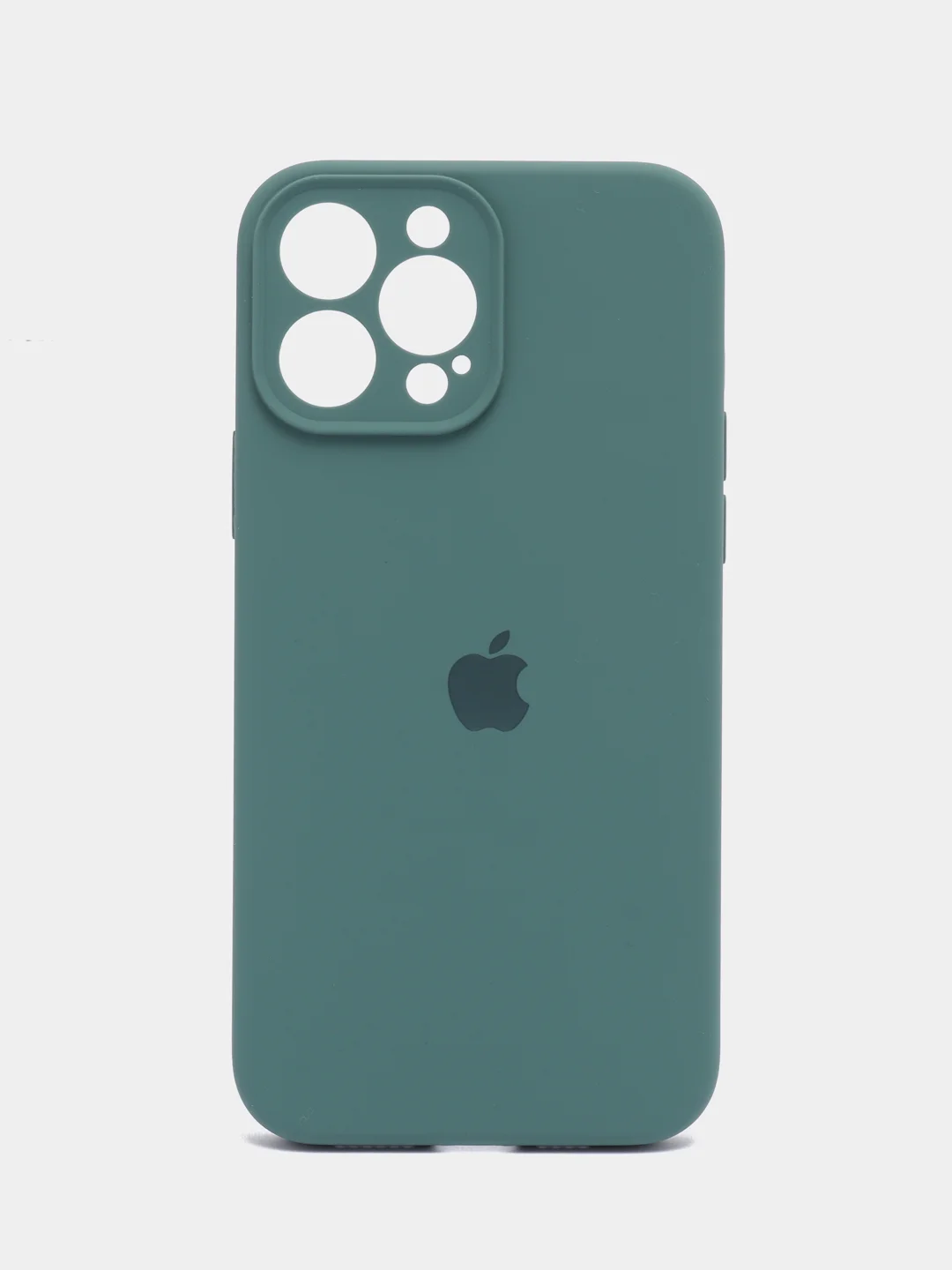 Тёмно-зелёный чехол для iPhone 13, 12, 11, XR, 7, 8, SE, 8+, 7+, 6s, 6, Pro, Max, силиконовый