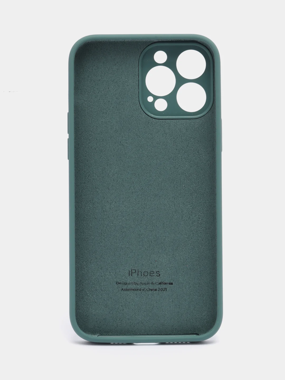 Тёмно-зелёный чехол для iPhone 13, 12, 11, XR, 7, 8, SE, 8+, 7+, 6s, 6, Pro, Max, силиконовый