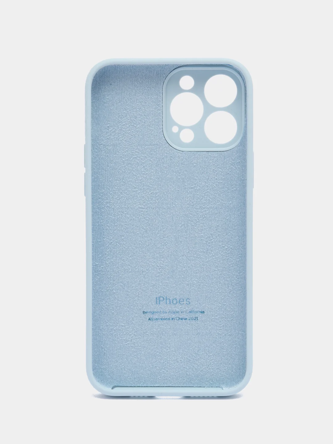 Голубой чехол для iPhone 13, 12, 11, XR, 7, 8, SE, 8+, 7+, 6s, 6, Pro, Max, силиконовый
