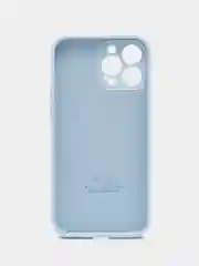 Голубой чехол для iPhone 13, 12, 11, XR, 7, 8, SE, 8+, 7+, 6s, 6, Pro, Max, силиконовый