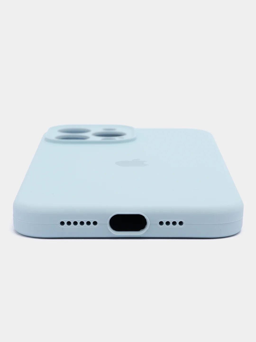 Голубой чехол для iPhone 13, 12, 11, XR, 7, 8, SE, 8+, 7+, 6s, 6, Pro, Max, силиконовый
