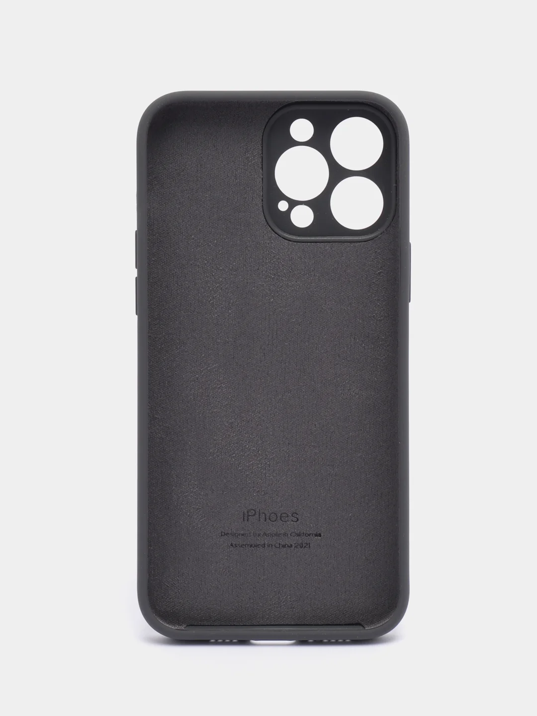 Черный чехол для iPhone 13, 12, 11, XR, 7, 8, SE, 8+, 7+, 6s, 6, Pro, Max, силиконовый