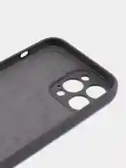 Черный чехол для iPhone 13, 12, 11, XR, 7, 8, SE, 8+, 7+, 6s, 6, Pro, Max, силиконовый