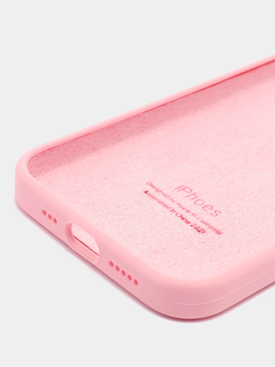 Розовый чехол для iPhone 13, 12, 11, XR, 7, 8, SE, 8+, 7+, 6s, 6, Pro, Max, силиконовый