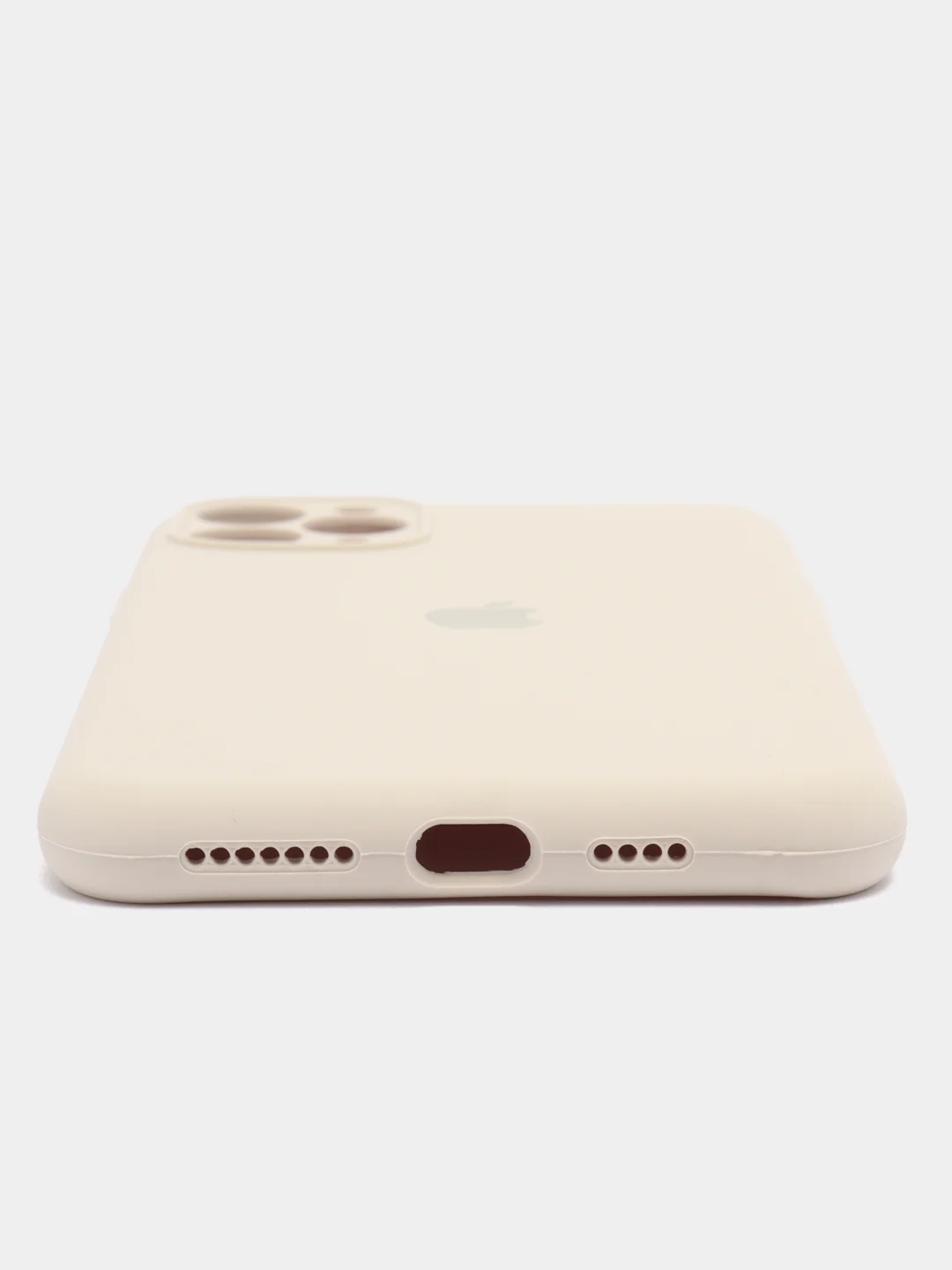 Бежевый чехол для iPhone 13, 12, 11, XR, 7, 8, SE, 8+, 7+, 6s, 6, Pro, Max, силиконовый