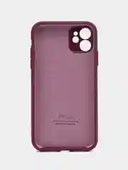 Марсала чехол для iPhone 13, 12, 11, XR, 7, 8, SE, 8+, 7+, 6s, 6, Pro, Max, силиконовый
