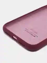 Марсала чехол для iPhone 13, 12, 11, XR, 7, 8, SE, 8+, 7+, 6s, 6, Pro, Max, силиконовый