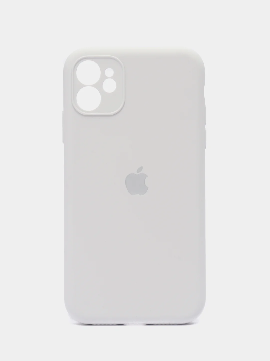 Белый чехол для iPhone 13, 12, 11, XR, 7, 8, SE, 8+, 7+, 6s, 6, Pro, Max, силиконовый