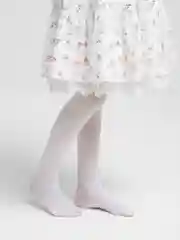 Белый колготки детские