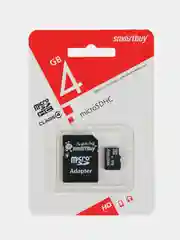 Карта памяти microSD Smartbuy Class 10 128 GB