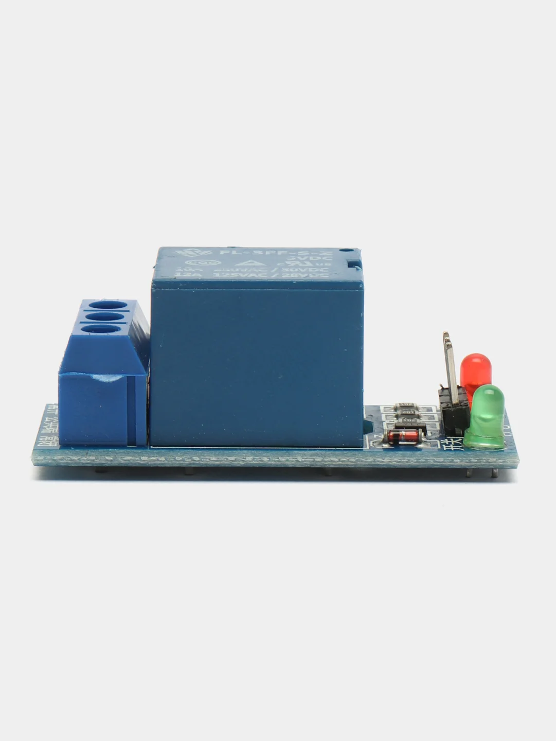 Релейный модуль, 1 канал, с LED-индикацией, 5 V / 12 V