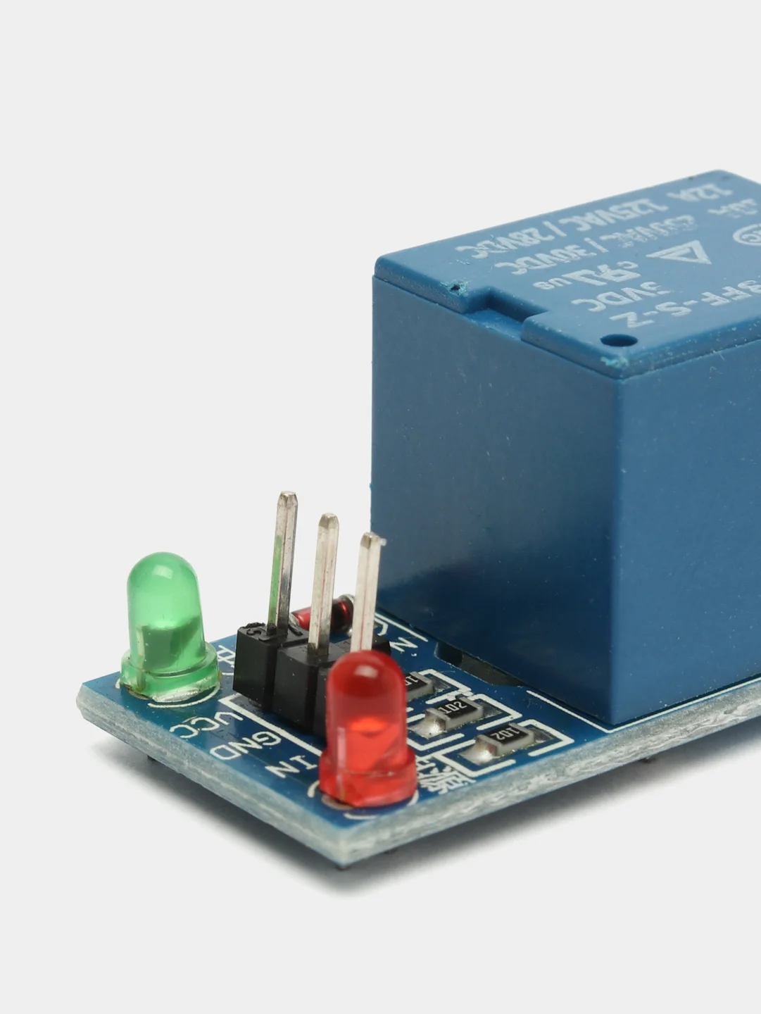 Релейный модуль, 1 канал, с LED-индикацией, 5 V / 12 V