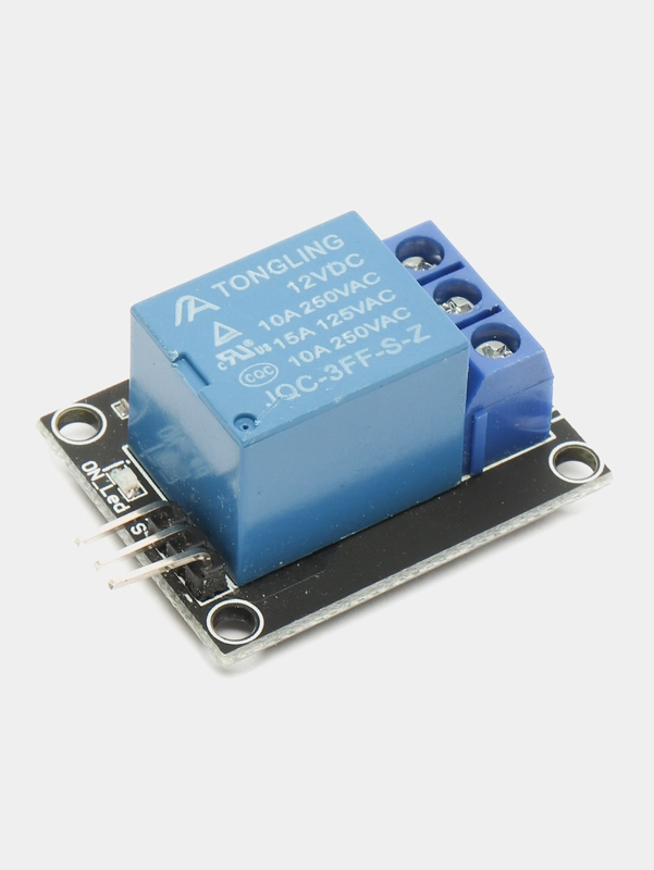 Релейный модуль, 1 канал, 5V/12V, KY-019