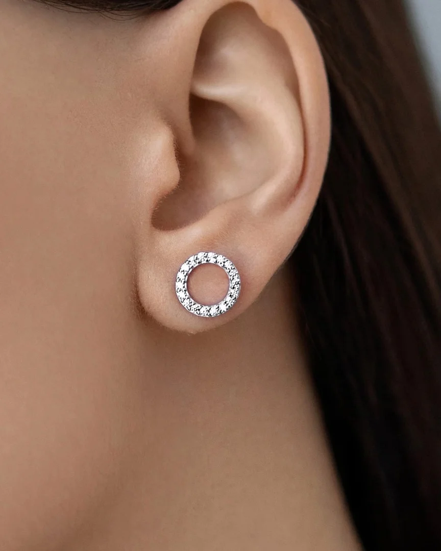 Серьги классика в стиле Pandora, 10083