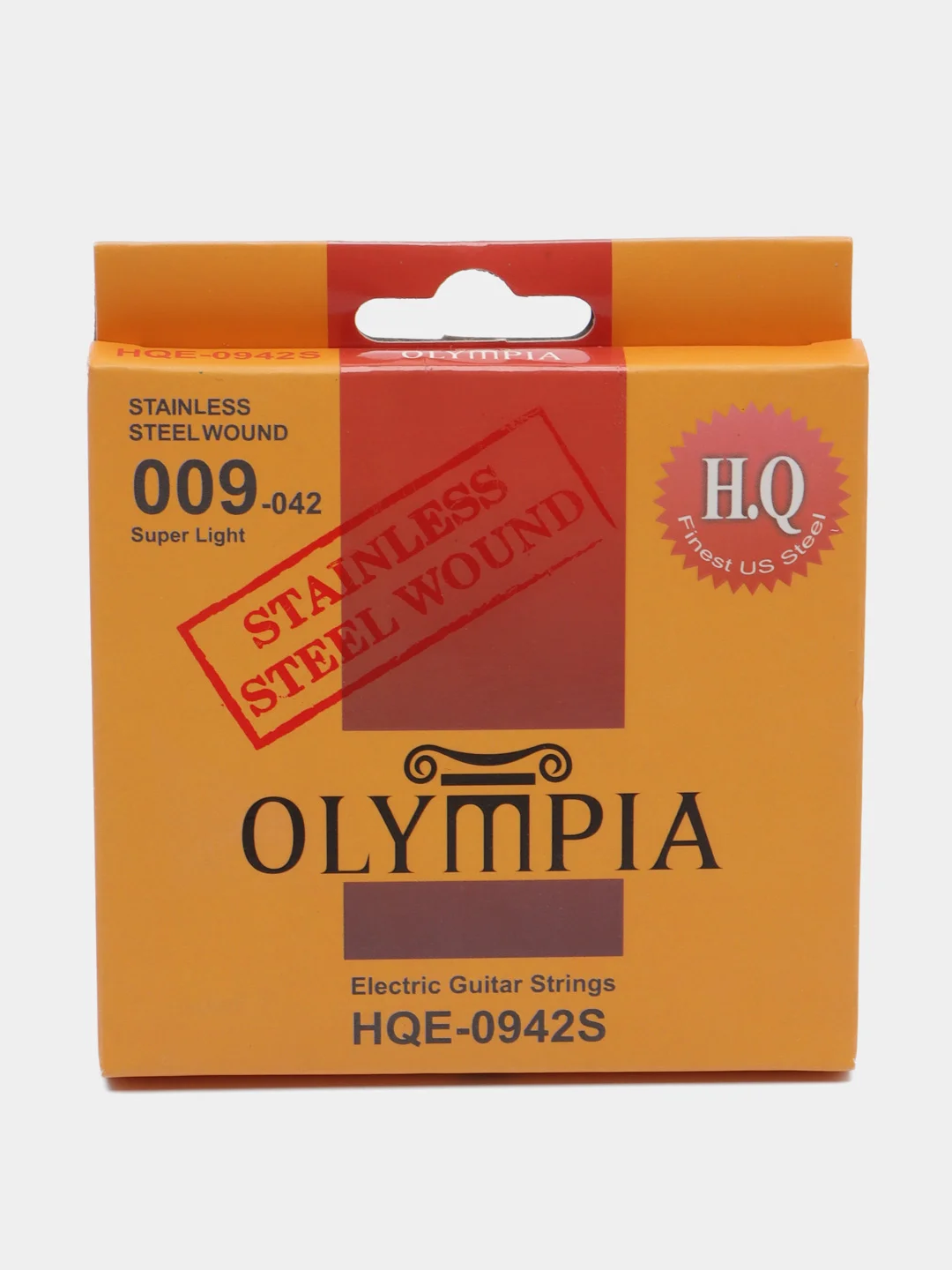 Струны для электрогитары Olympia HQE0942S Stainless Steel, стальная обмотка