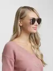 Серебряный цепь для очков