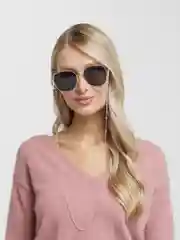 Серебряный цепочка для очков