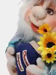 Зеленый игрушка "Домовенок"