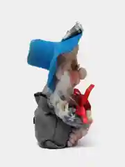 Зелёный хаки игрушка "Домовенок"