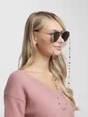 Золотой цепь для очков