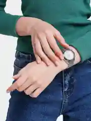 Серебряный часы женские Mk